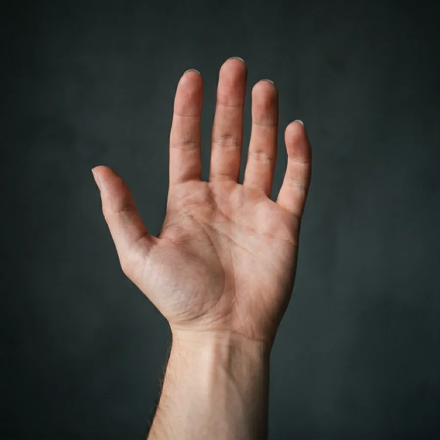 Mains apaisées après une séance TheraDawn